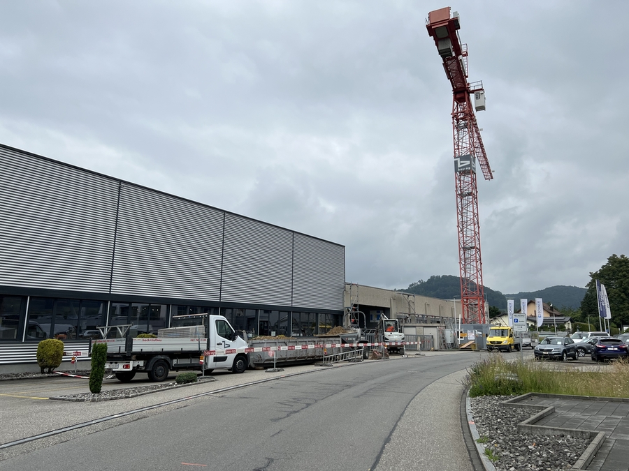 Aufstockung Borner und Trafoneubau CKW, Mehlsecken